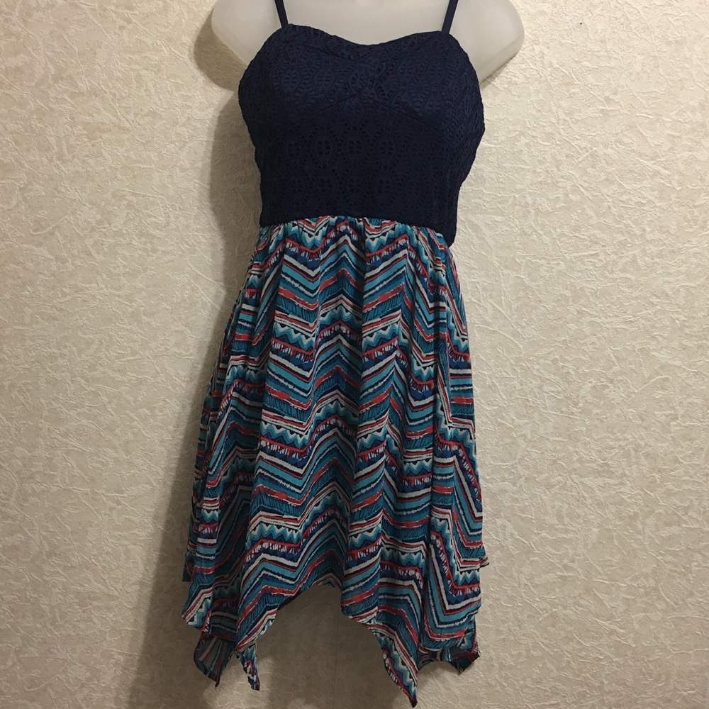 Lily Rose Handkerchief swing dress